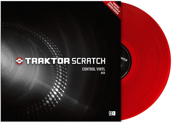 open zoom image for Native Instruments Traktor Scratch Pro Timecode Vinyl, Red