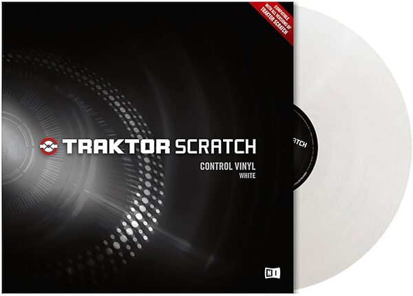 open zoom image for Native Instruments Traktor Scratch Pro Timecode Vinyl, White
