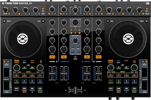open zoom image for Native Instruments Traktor Kontrol S4 DJ Controller, Top