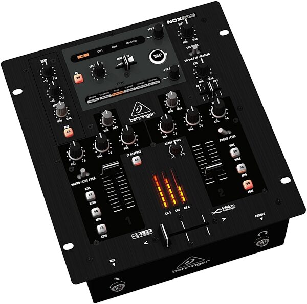 open zoom image for Behringer NOX202 DJ Mixer (2-Channel), Angle