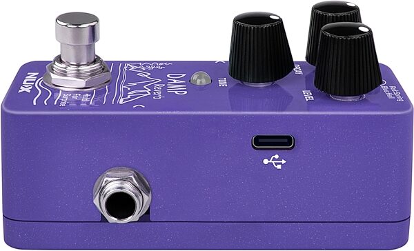 open zoom image for NUX NRV-3 Damp Reverb Pedal, Action Position Back