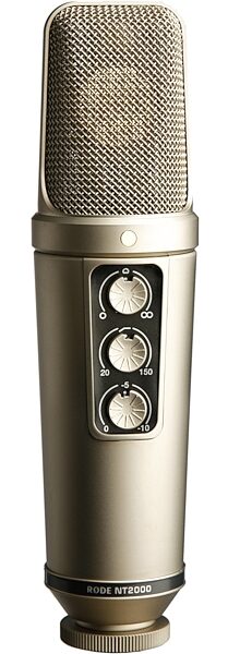 open zoom image for Rode NT2000 Variable Dual Diaphragm Condenser Microphone, New, Main
