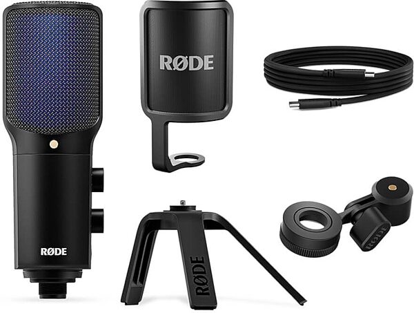 open zoom image for Rode NT-USB Plus USB Condenser Microphone, New, Accessories Included