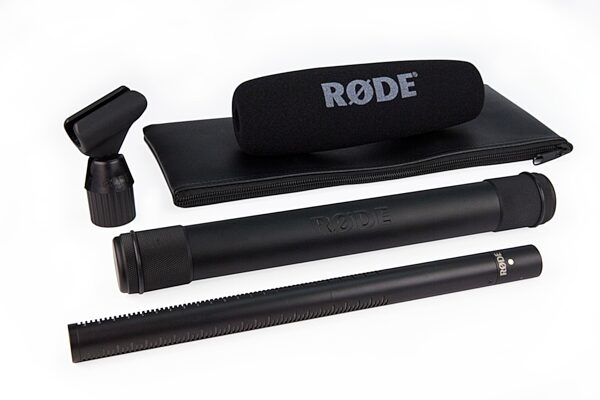 open zoom image for Rode NTG3 Shotgun Condenser Microphone, Black, Black - Package