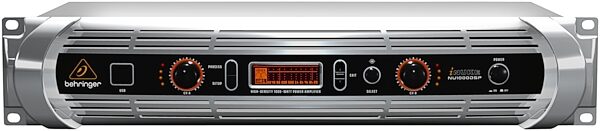 open zoom image for Behringer NU1000DSP Power Amplifier with DSP (1000 Watts), Front - Top