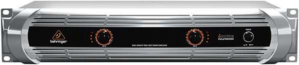 open zoom image for Behringer NU1000 iNUKE Power Amplifier (1000 Watts), Top - Front