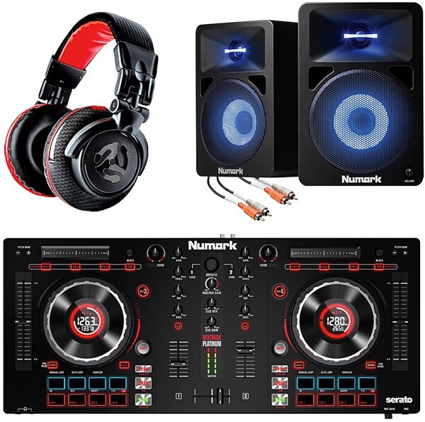 open zoom image for Numark Mixtrack Platinum USB DJ Controller, numark