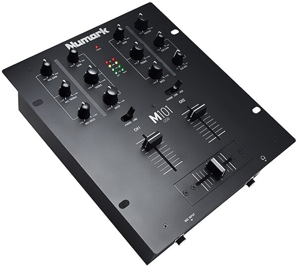 open zoom image for Numark M101USB USB DJ Mixer (2-Channel), Black
