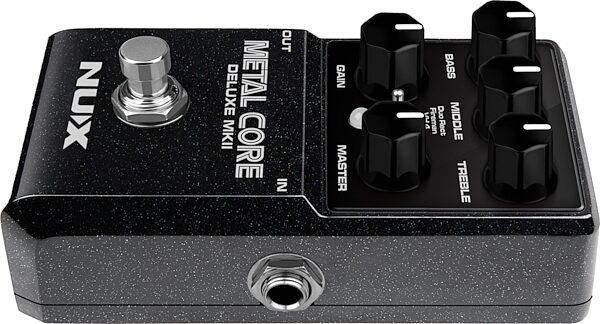 open zoom image for NUX Metal Core Deluxe MKII Hi Gain Distortion Pedal, New, Action Position Back