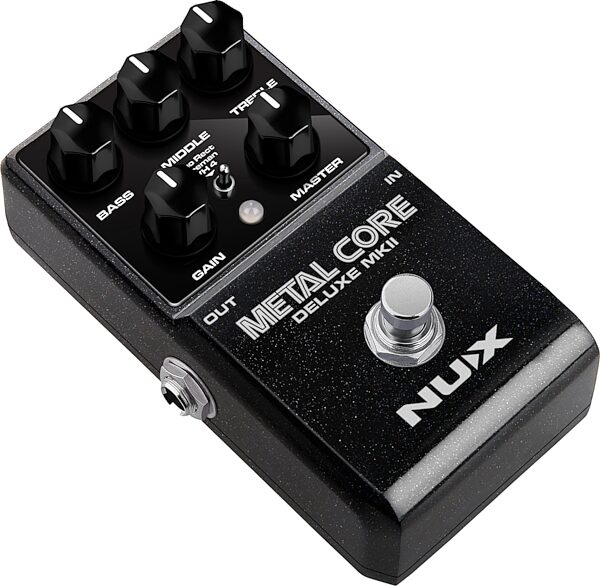 open zoom image for NUX Metal Core Deluxe MKII Hi Gain Distortion Pedal, New, Action Position Back