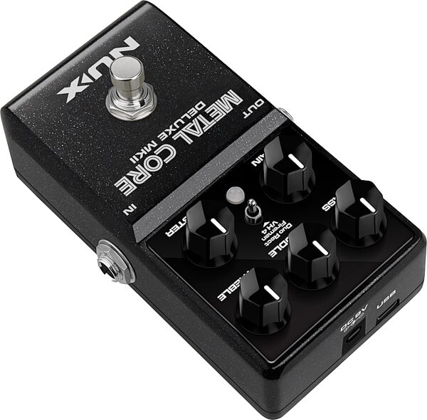 open zoom image for NUX Metal Core Deluxe MKII Hi Gain Distortion Pedal, New, Action Position Back