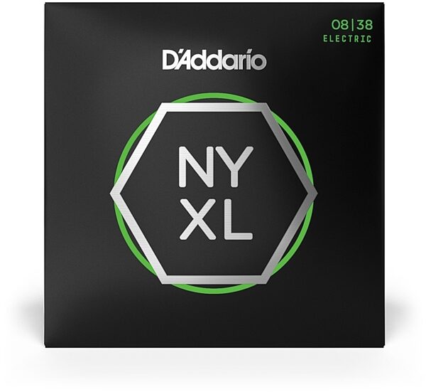 open zoom image for D'Addario NYXL Nickel Wound Electric Guitar Strings, Extra Super Light, NYXL0838, view