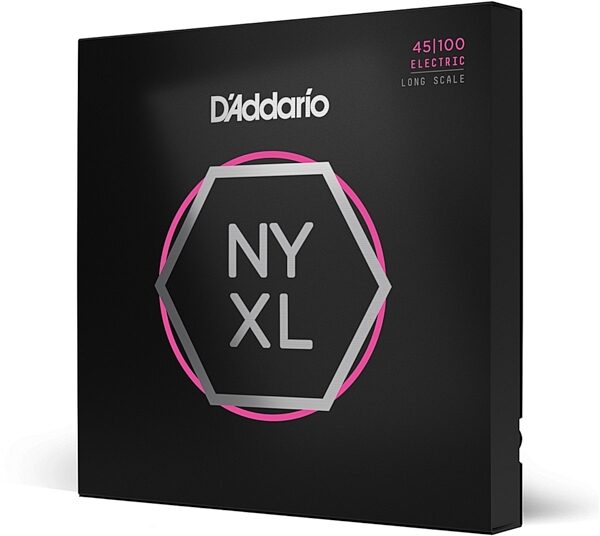 open zoom image for D'Addario NYXL Long Scale Nickel Wound Electric Bass Strings, NYXL45100, main