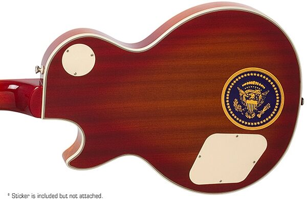 open zoom image for Epiphone Ace Frehley Budokan Les Paul Custom Electric Guitar with Case, Back