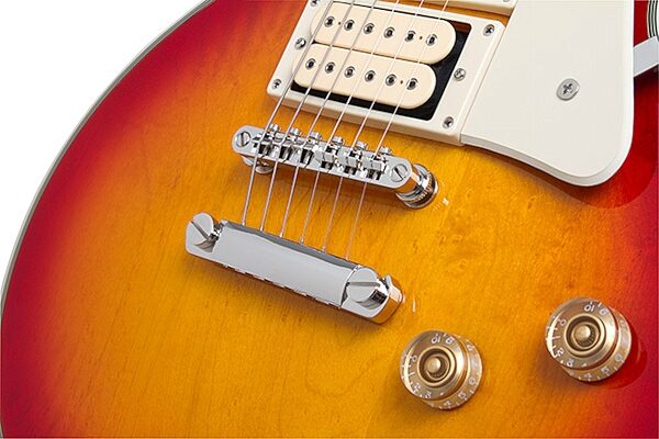 open zoom image for Epiphone Ace Frehley Budokan Les Paul Custom Electric Guitar with Case, Bridge