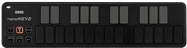 open zoom image for Korg nanoKEY2 USB Keyboard Controller (25-Key), Black