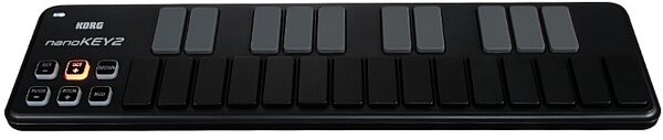 open zoom image for Korg nanoKEY2 USB Keyboard Controller (25-Key), Black Front