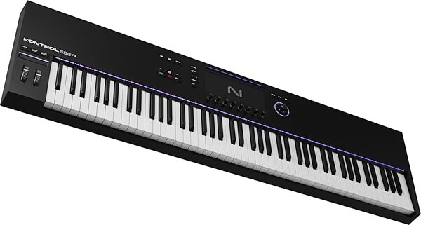 open zoom image for Native Instruments Kontrol S88 MK3 USB MIDI Keyboard Controller, 88-Key, Open Box (Very Good), Action Position Back