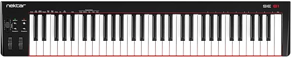 open zoom image for Nektar SE61 USB MIDI Controller Keyboard, New, Action Position Back