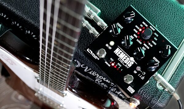 open zoom image for Source Audio Nemesis Delay ADT Stereo Multi-Delay Pedal, New, Detail Front