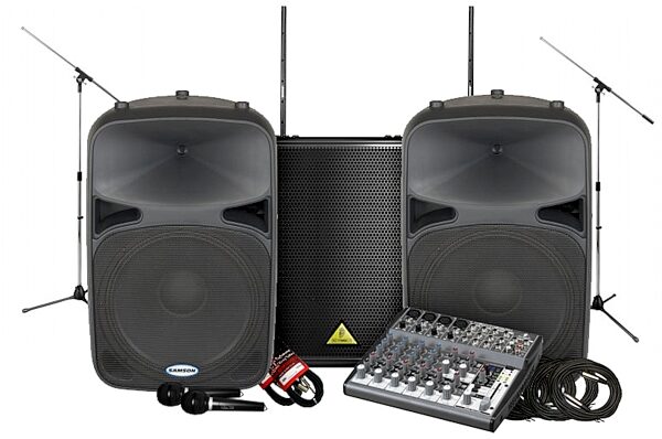 open zoom image for zZounds DJ/Karaoke PA System, Main