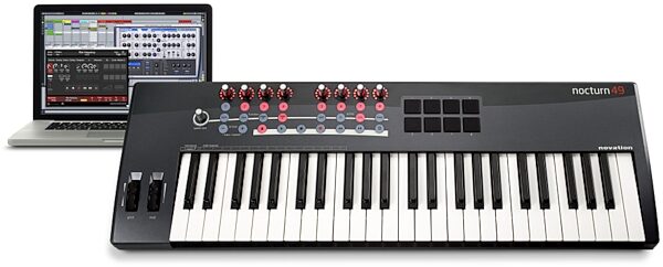 open zoom image for Novation Nocturn 49 49-Key USB MIDI Controller, Main