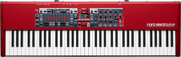 open zoom image for Nord Electro 6HP Stage Piano Keyboard, 73-Key, Main with all components Front