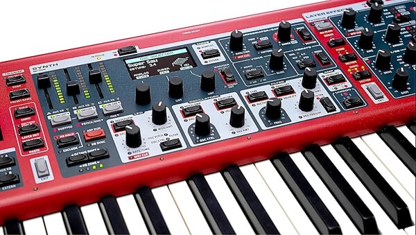 open zoom image for Nord Stage 4 88 Performance Keyboard, 88-Key, New, Action Position Back