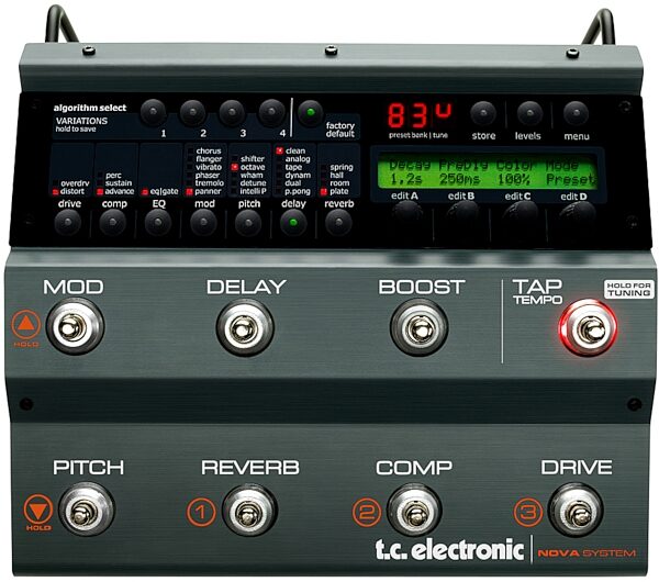 open zoom image for TC Electronic Nova System Guitar Multi-Effects Pedal, Main