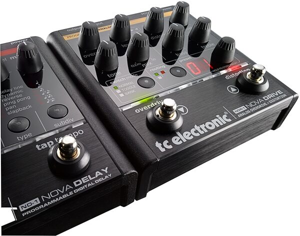 open zoom image for TC Electronic NDR1 Nova Drive Overdrive and Distortion Pedal, Angle