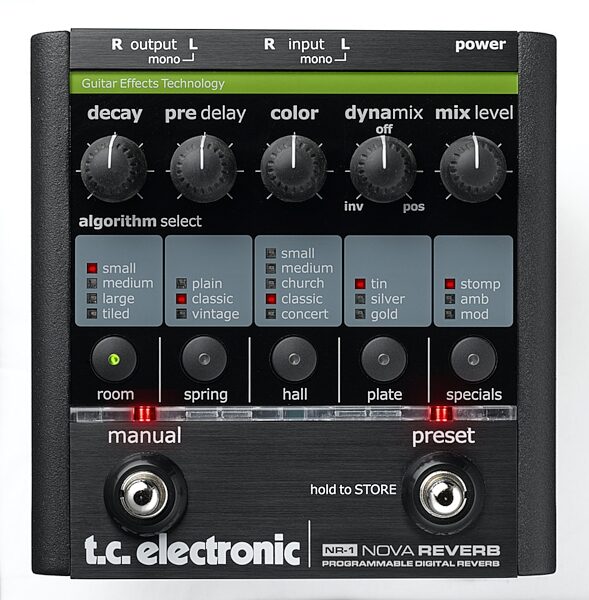open zoom image for TC Electronic NR1 Nova Reverb Pedal, Main