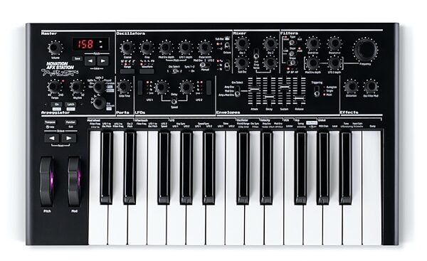 open zoom image for Novation AFX Station Analog Synthesizer Keyboard, 25-Key, Main