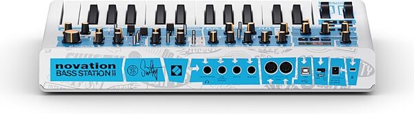 open zoom image for Novation Bass Station II Swifty Edition Analog Synthesizer Keyboard, New, Action Position Back