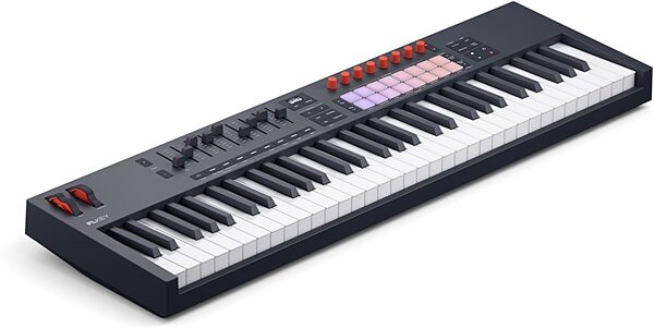 open zoom image for Novation FLkey 2 61 USB MIDI Keyboard Controller, 61-Key, New, Action Position Back