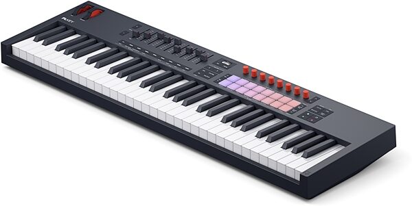 open zoom image for Novation FLkey 2 61 USB MIDI Keyboard Controller, 61-Key, New, Action Position Back