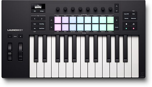 open zoom image for Novation Launchkey 25 MK4 USB MIDI Keyboard Controller, Open Box (Like New), Action Position Back