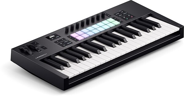open zoom image for Novation Launchkey 37 MK4 USB MIDI Keyboard Controller, New, Action Position Back