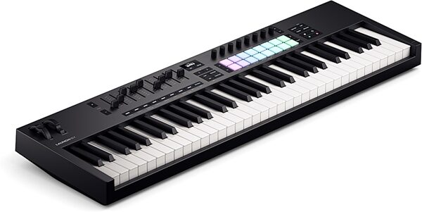 open zoom image for Novation Launchkey 61 MK4 USB MIDI Keyboard Controller, New, Action Position Back
