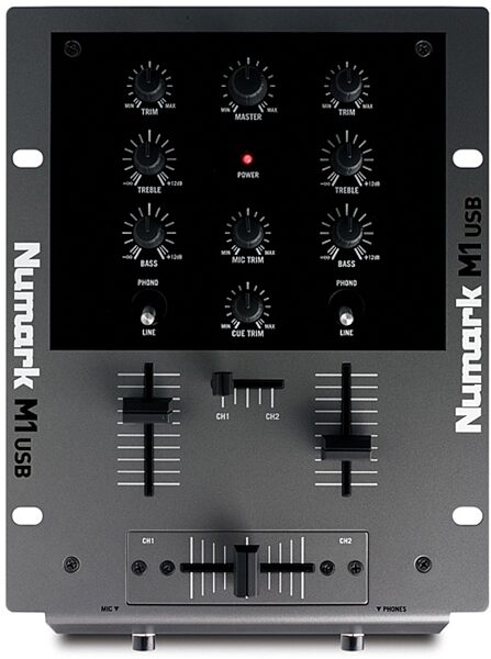 open zoom image for Numark M1USB 2-Channel DJ Mixer with USB, Main