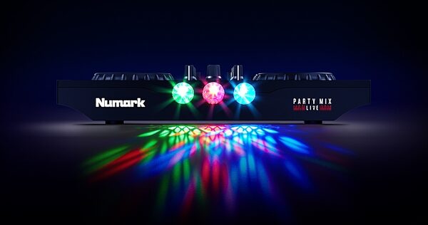 open zoom image for Numark Party Mix Live DJ Controller with Lights, New, In Use