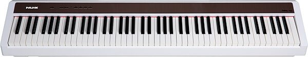 open zoom image for NUX NPK-10 Portable Digital Piano, White, Action Position Back