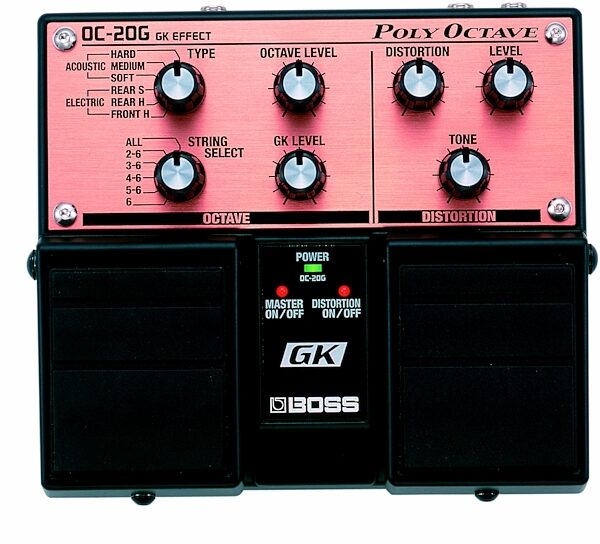 open zoom image for Boss OC20G Poly Octave Processor with GK Input, Main