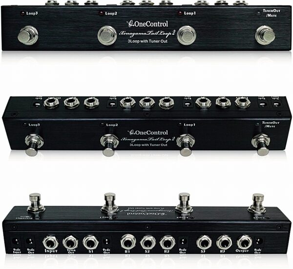 open zoom image for One Control Xenagama 3 Loop Switcher Pedal, Detail Front