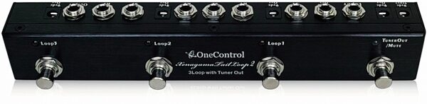 open zoom image for One Control Xenagama 3 Loop Switcher Pedal, Action Position Front