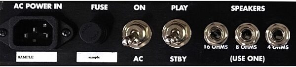 open zoom image for Fuchs ODS Classic Dual Boost Guitar Combo Amplifier (1x12", 100 Watts), New, Back3