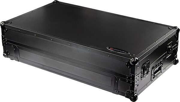 open zoom image for Odyssey 1U LED Flight Effects Case for AlphaTheta XDJ-AZ with Glide Style Platform and Wheels, Black Label, Open Box (Very Good), Action Position Back