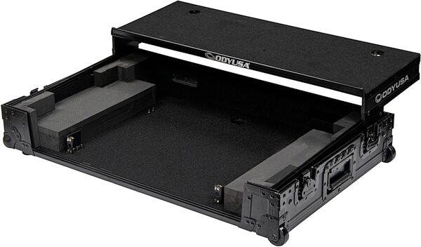open zoom image for Odyssey 1U Flight Case for DDJ-REV5 with Glide Style Laptop Platform and Wheels, Black Label, Action Position Back