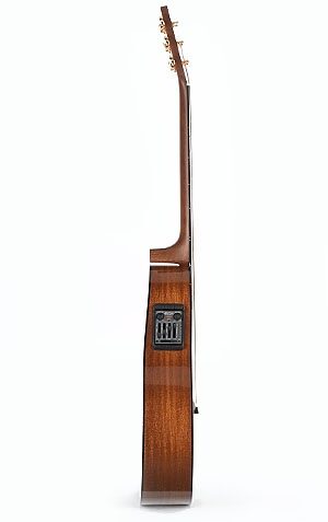 open zoom image for Martin OMC16E Premium Acoustic-Electric Guitar (with Case), Side