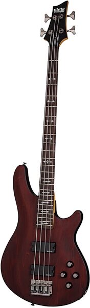 open zoom image for Schecter 2012 Omen 4 Electric Bass, Walnut Stain