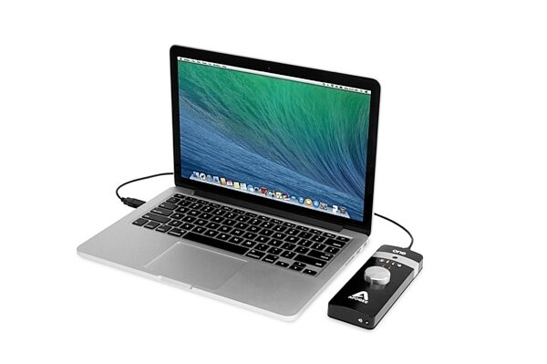 open zoom image for Apogee One Audio Interface for iPad and Mac, Mavericks View
